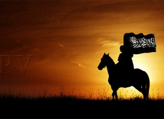 Allah nas priprema za pobjedu: Pobjeda je vrlo blizu Konjanik-zastava