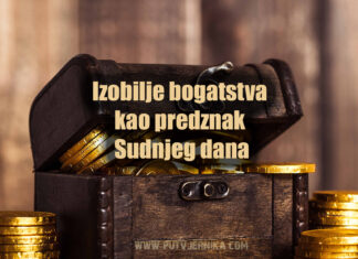 Izobilje bogatstva kao predznak Sudnjeg dana bogatstvo
