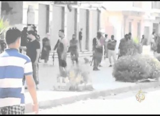VIDEO: Snage IDIŠ-a pucaju na muslimane koji su protestvovali protiv IDIŠ-ovog prisustva u gradu Derna