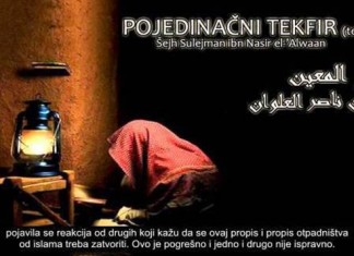Pojedinačni tekfir između ehli sunneta i fanatika pojedinačni tekfir