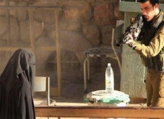Palestina: Hladnokrvno ubistvo žene od strane židovskog vojnika Palestinka upucana od strane židovskog vojnika