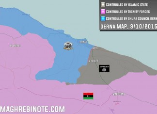 Situacija u Libiji: IDIŠ ponovo istjeran iz Derne Situacija u Derni, 9. oktobar 2015