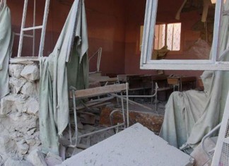 Ruski napad na školu, poginulo petero djece Škola bombardovana u ruskim terorističkim napadima