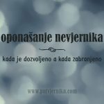 oponašanje nevjernika
