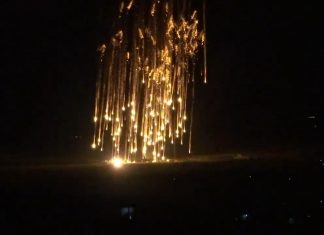 Napad fosfornim bombama na Halep (VIDEO)