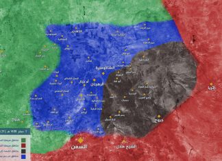 Razvoj situacije na sjeveru Hame: Borbe između IDIŠ-a i Tahriruš-Šama mapa-kontrole-21.okt