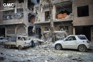 Troje djece i njihovi roditelji ubijeni u režimskom bombardovanju Dume