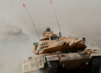 Turska granatirala kurdske položaje u Afrinu turska vojska