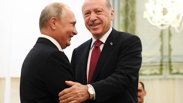 Putin Erdogan Sirija
