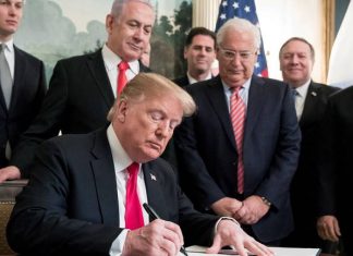 Nakon priznavanja Jerusalema za glavni grad Izraela, Trump priznao izraelsku okupaciju Golana Donald Trump i Netanyahu