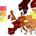 Mapa: Stavovi prema muslimanima u Evropi