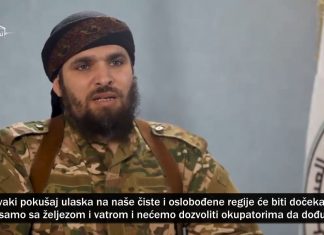 Novo obraćanje komandanta Tahriru-Šama povodom režimske ofanzive na Idlib (VIDEO)