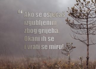 Foto citat: Ako se osjećaš izgubljenim zbog grijeha… Izgubljen zbog grijeha