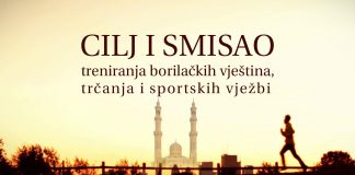 Cilj i smisao treniranja borilačkih vještina, trčanja i sportskih vježbi cilj i smisao vježbanja