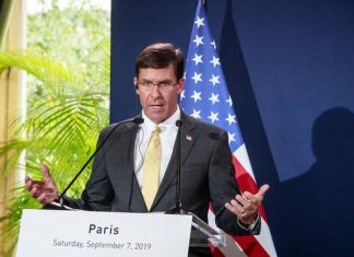 Američki ministar odbrane: SAD radi na postizanju dobrog sporazuma s talibanima Mark Esper in Paris
