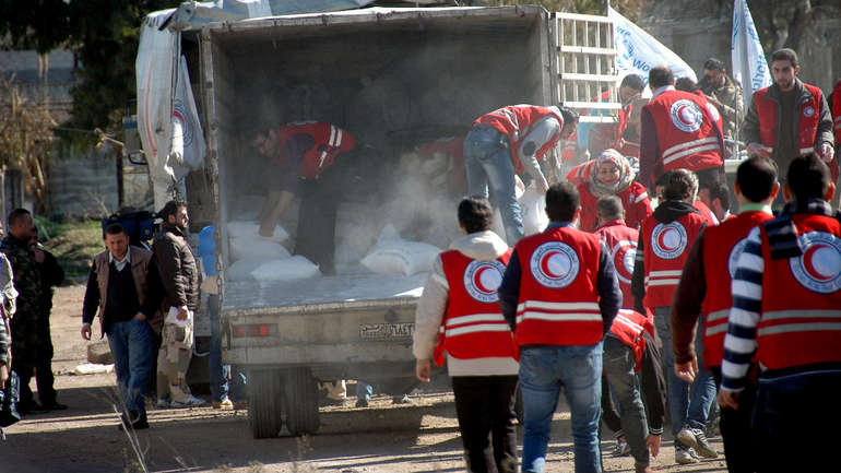 Sirija humanitarci