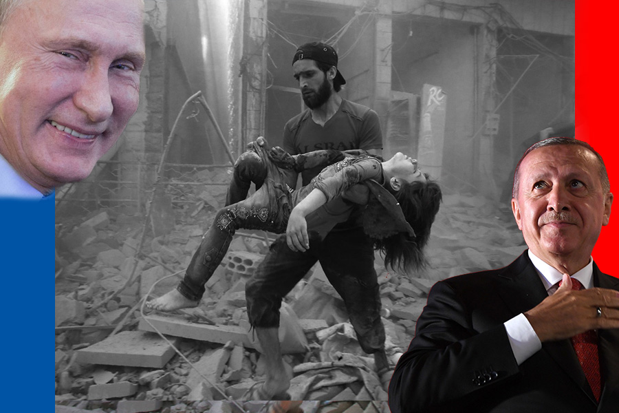 Erdogan, Putin, Sirija