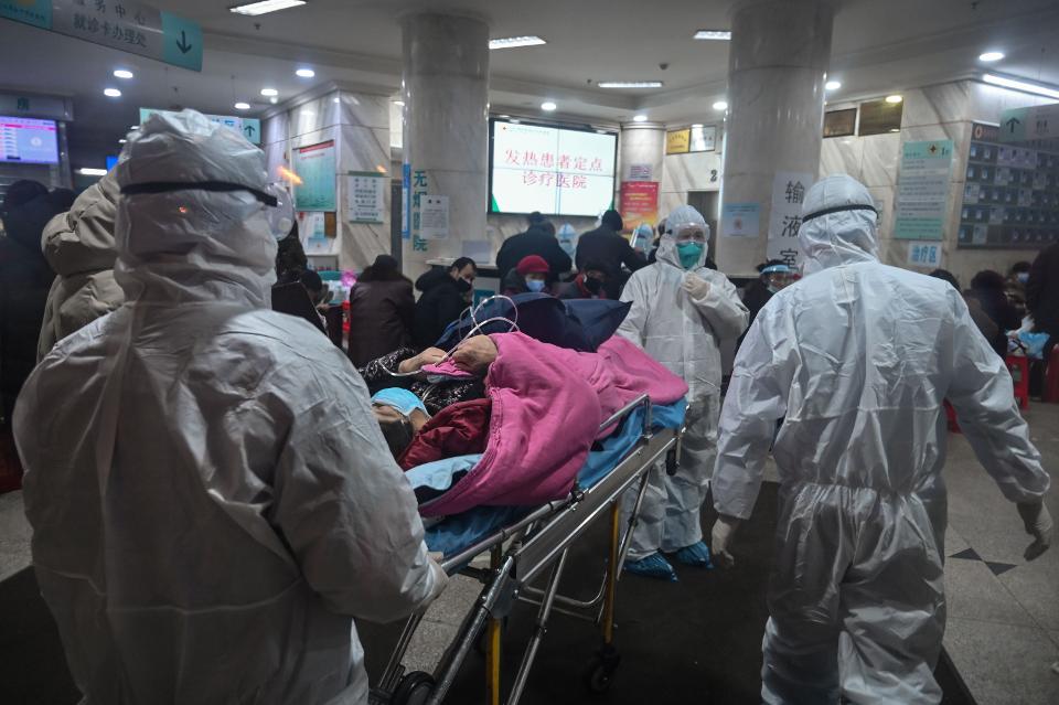 Korona virus, Kina