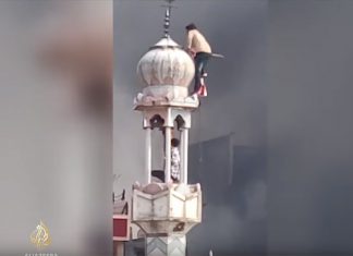 Zločini indijskih mušrika se nastavljaju: Za tri dana u Nju Delhiju zapaljeno 14 džamija Demoliranje-dzamija-Nju-Delhi