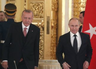 Tursko-ruski razgovori danas i sutra o Siriji i Libiji Putin i Erdogan