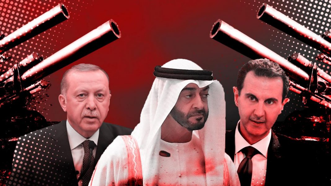UAE, Bin Zajed, Asad, Erdogan
