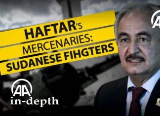 AA dokumentovala prisustvo sudanskih plaćenika u Libiji Halifa Haftar - placenici
