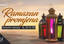 Ramazan promjena – 28. dan: Teravih namaz – 8, 20 ili 39 rekata