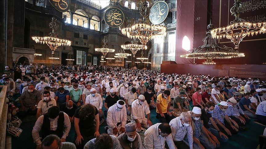 Aja Sofija namaz