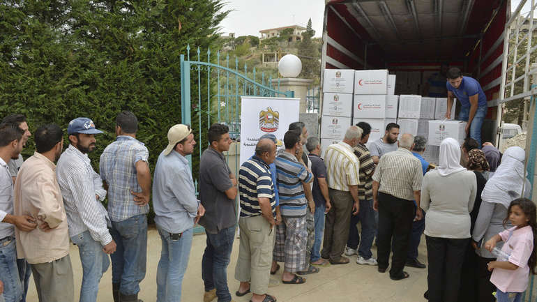 Humanitarna pomoć za Sirijce