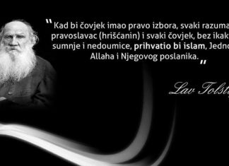 Lav Tolstoj: Kad bi čovjek imao pravo izbora, svaki razuman pravoslavac prihvatio bi islam tolstoj o islamu