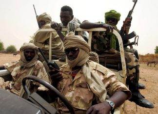 Libija: Sudanski plaćenici sa sedamdeset borbenih vozila odlaze ka Sirtu Pripadnici sudanske milicije Džendževid