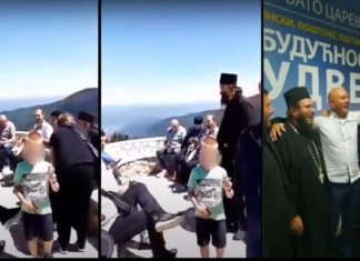 Crna Gora: Klerofašisti iz SPC-a, poručuju: “Selite se Turci” i pjevaju: Leleču Turci, kukaju bule… Popovi pjevaju "Leleču Turci, kukaju bule"