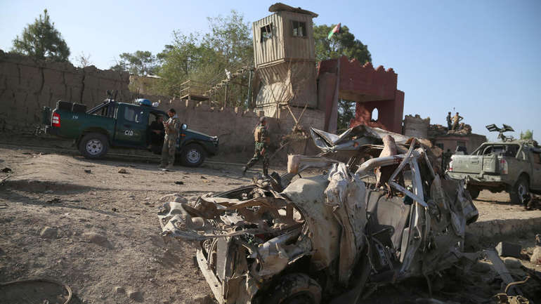 Bomb blast in Afghanistan