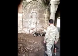 VIDEO: Armeni u džamiji u gradu Zengilanu uzgajali svinje