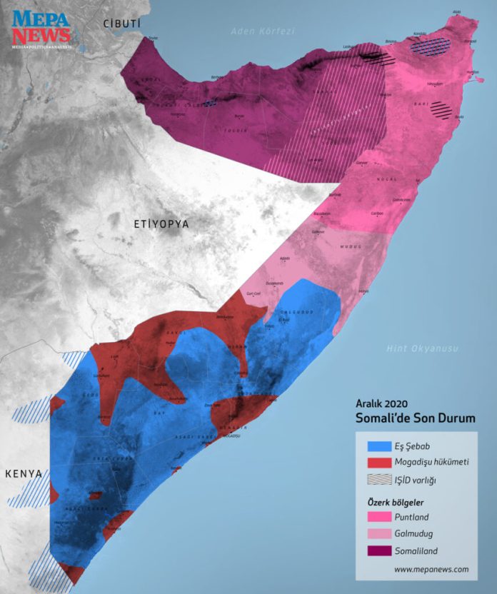 Mapa Somalije