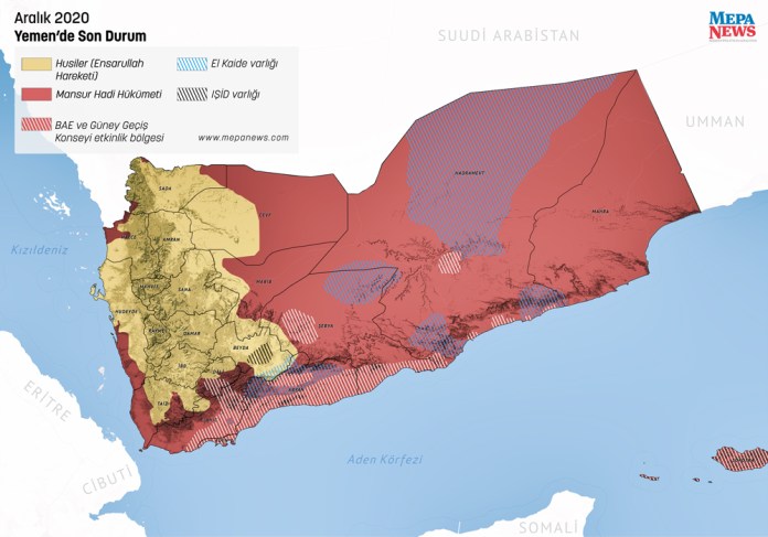 Mapa Jemena