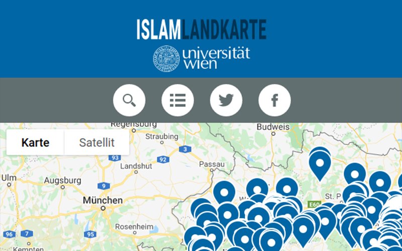 Austria-Islam-Map