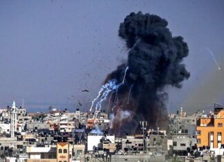 Židovski teroristi nastavili sa bombardovanjem Gaze, palestinske grupe uzvratile ispaljivanjem projektila Napad na Gazu