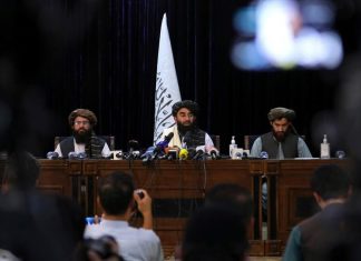 Talibani optužili Zapad za humanitarnu krizu u Afganistanu Vođe talibana na konferenciji za novinare nakon pada Kabula