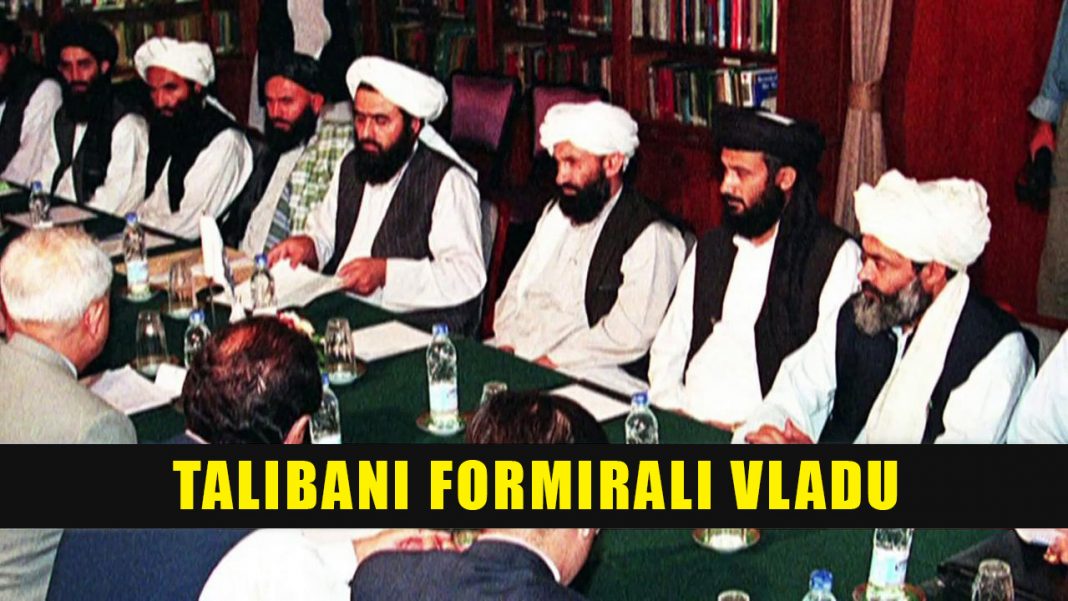 Afganistan-Talibani formirali vladu
