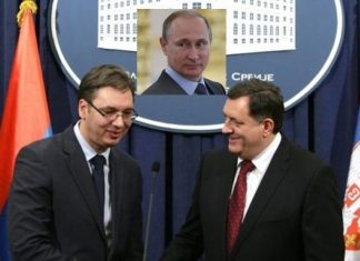 Serwer: Dodik priprema policijske snage i vojsku za neku vrstu borbe Genocidaški trio: Putin, Vučić i Dodik