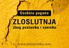 Osobina pagana: Zlosutnja zbog poslanika i vjernika zloslutnja