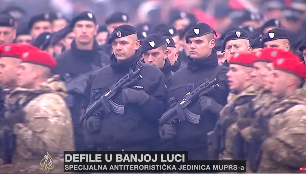 Defile četnika u Banjoj Luci