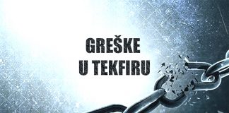 Greška u tekfiru: Tekfir svake osobe koja radi u državnim institucijama kafirske vlade greske-u-tekfiru