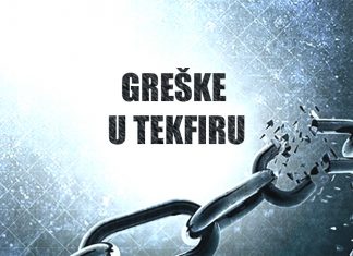Greška u tekfiru: Tekfir svake osobe koja radi u državnim institucijama kafirske vlade greske-u-tekfiru
