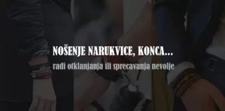 Nošenje narukvice, konca, i tome slično radi otklanjanja nevolje ili njenog sprečavanja nosenje narukvice