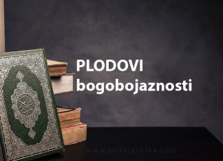 Allah prihvata dobra djela samo od bogobojaznih robova, i nagrađuje ih na dunjaluku i ahiretu PLODOVI BOGOBOJAZNOSTI