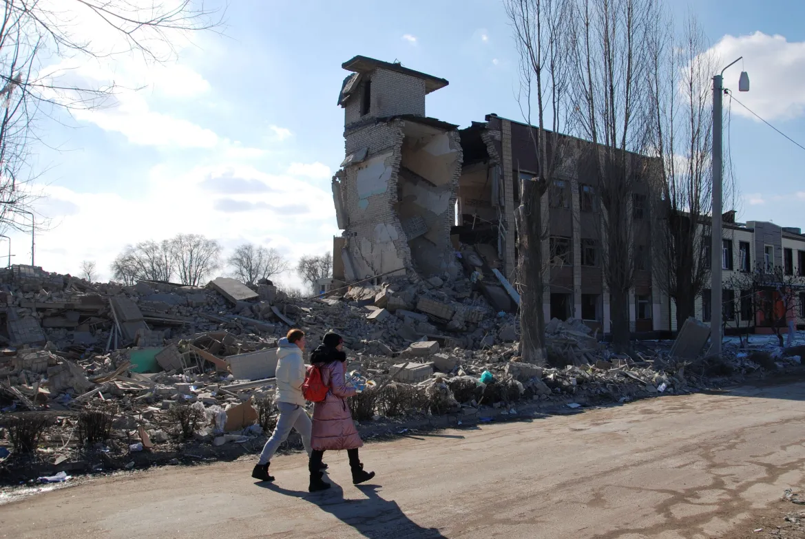Razrušena zgrada škole (ReutersReutersReuters)