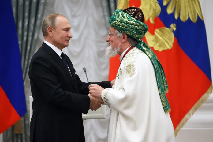 Muftija Tadžudin i njegov idol Putin