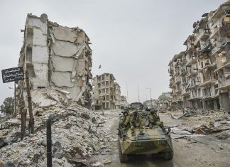 Od Groznog preko Halepa do Ukrajine, Rusija na otpor odgovara s više vatrene moći Ruski teroristi u Halepu, nakon što su uništili grad